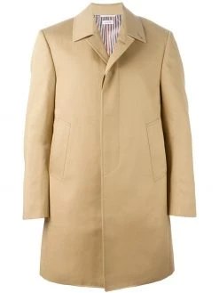 Thom Browne mac bal collar overcoat