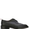 Thom Browne pebbled leather longwing brogues