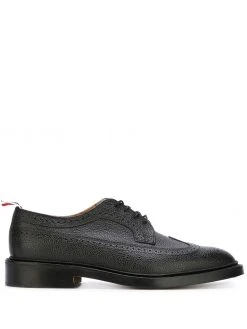 Thom Browne pebbled leather longwing brogues