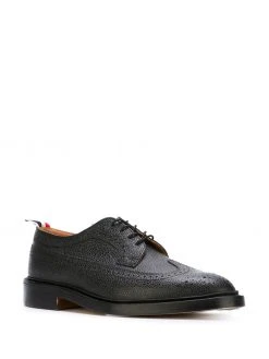 Thom Browne pebbled leather longwing brogues