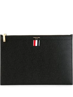 Thom Browne small tablet clutch