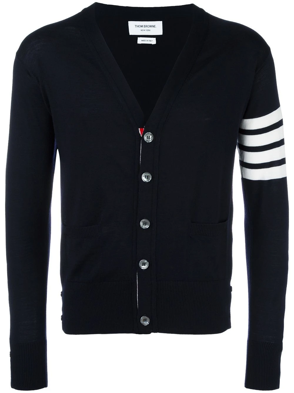 New ๐ Thom Browne 4 Bar knitted cardigan cardigans of men โญ 1 Thom Browne 4-Bar knitted cardigan