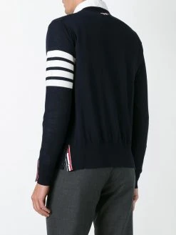 New ๐ Thom Browne 4 Bar knitted cardigan cardigans of men โญ 8 Thom Browne 4-Bar knitted cardigan