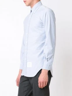 Thom Browne grosgrain placket Oxford shirt