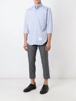 Thom Browne grosgrain placket shirt