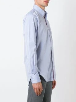 Thom Browne grosgrain placket shirt