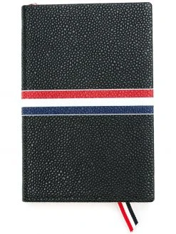 Thom Browne small tricolour notebook