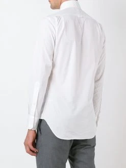 Thom Browne logo patch shirt