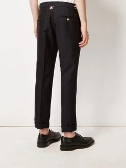 Thom Browne Mohair Wool Low-Rise Skinny Trouser