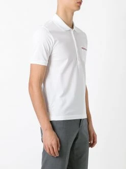 Thom Browne chest pocket polo shirt