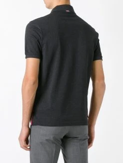 Thom Browne Rwb Pocket Trim Piqué Polo