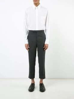 Thom Browne Classic Button-Down Poplin Shirt