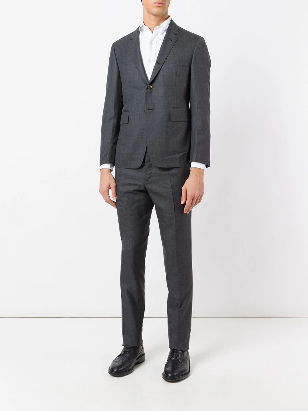 Best Sale ⭐ Thom Browne Super 120s twill two piece suit single breasted suits of men ⭐ 2 Thom Browne Super 120s twill two-piece suit