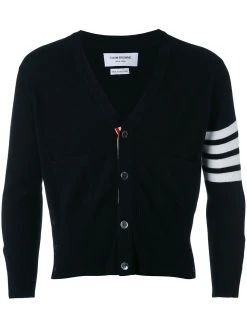Thom Browne four stripe sleeve cardigan