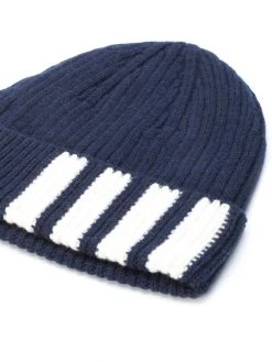 Thom Browne 4-Bar striped beanie
