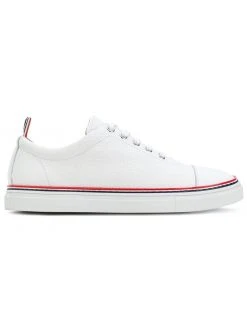 Thom Browne Tennis Collection straight toe cap trainer