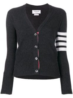 Thom Browne classic V-neck cashmere cardigan