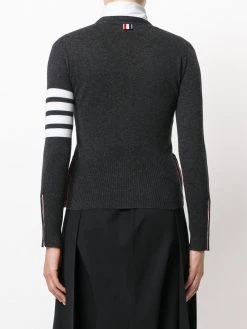 Thom Browne classic V-neck cashmere cardigan