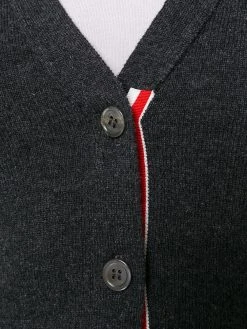 Thom Browne classic V-neck cashmere cardigan
