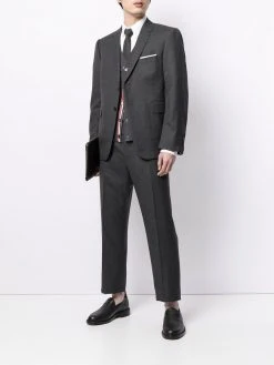 Thom Browne 4-Bar V-neck merino cardigan