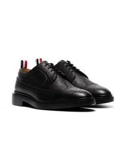 Hot Sale ❤️ Thom Browne Pebbled longwing brogues of men ✔️ 7 Thom Browne pebbled longwing brogues