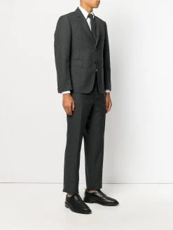 Hot Sale ⌛ Thom Browne Two pieces classic suit single breasted suits of men ✨ 8 Thom Browne two-pieces classic suit