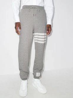 Thom Browne 4-Bar loopback track pants