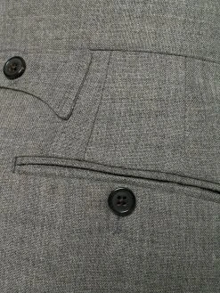 Thom Browne Classic Suit With Tie In 2ply Fresco