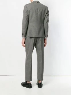Thom Browne Classic Suit With Tie In 2ply Fresco