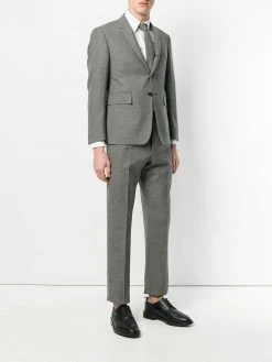 Thom Browne Classic Suit With Tie In 2ply Fresco