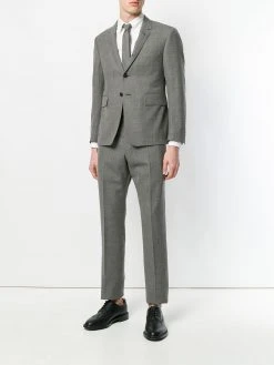 Thom Browne Classic Suit With Tie In 2ply Fresco