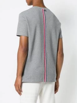 Thom Browne centre-back stripe piqué T-shirt