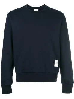 Thom Browne rear RWB stripe sweatshirt