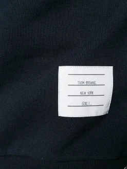 Thom Browne rear RWB stripe sweatshirt