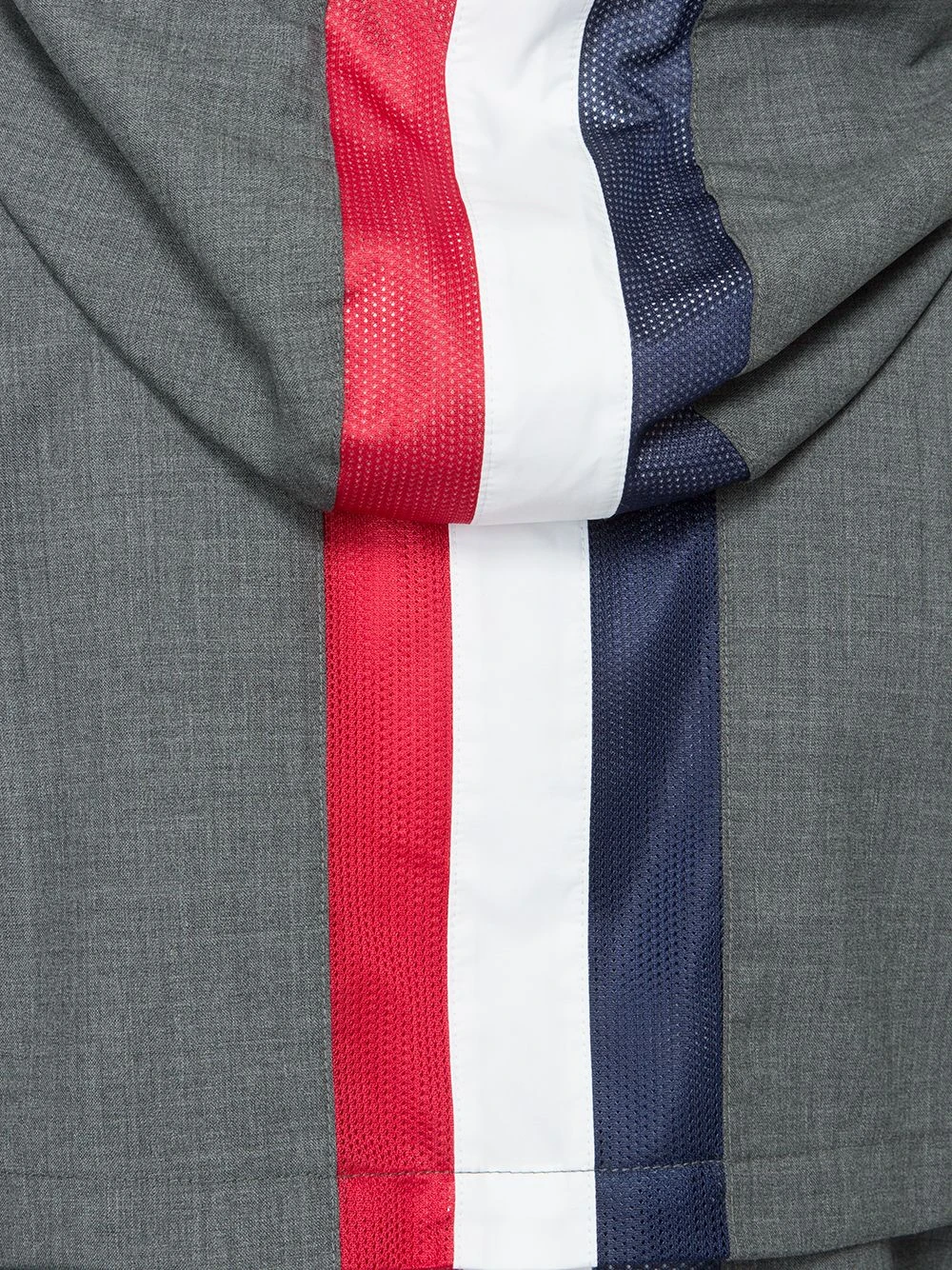 Outlet π Thom Browne Tri coloured stripe hooded jacket hooded jackets of men π₯° 5 Thom Browne tri-coloured stripe hooded jacket