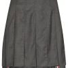 Thom Browne dropped back mini pleated skirt
