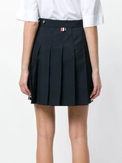 New π Thom Browne Asymmetric pleated miniskirt pleated skirts of women β¨ 8 Thom Browne asymmetric pleated miniskirt