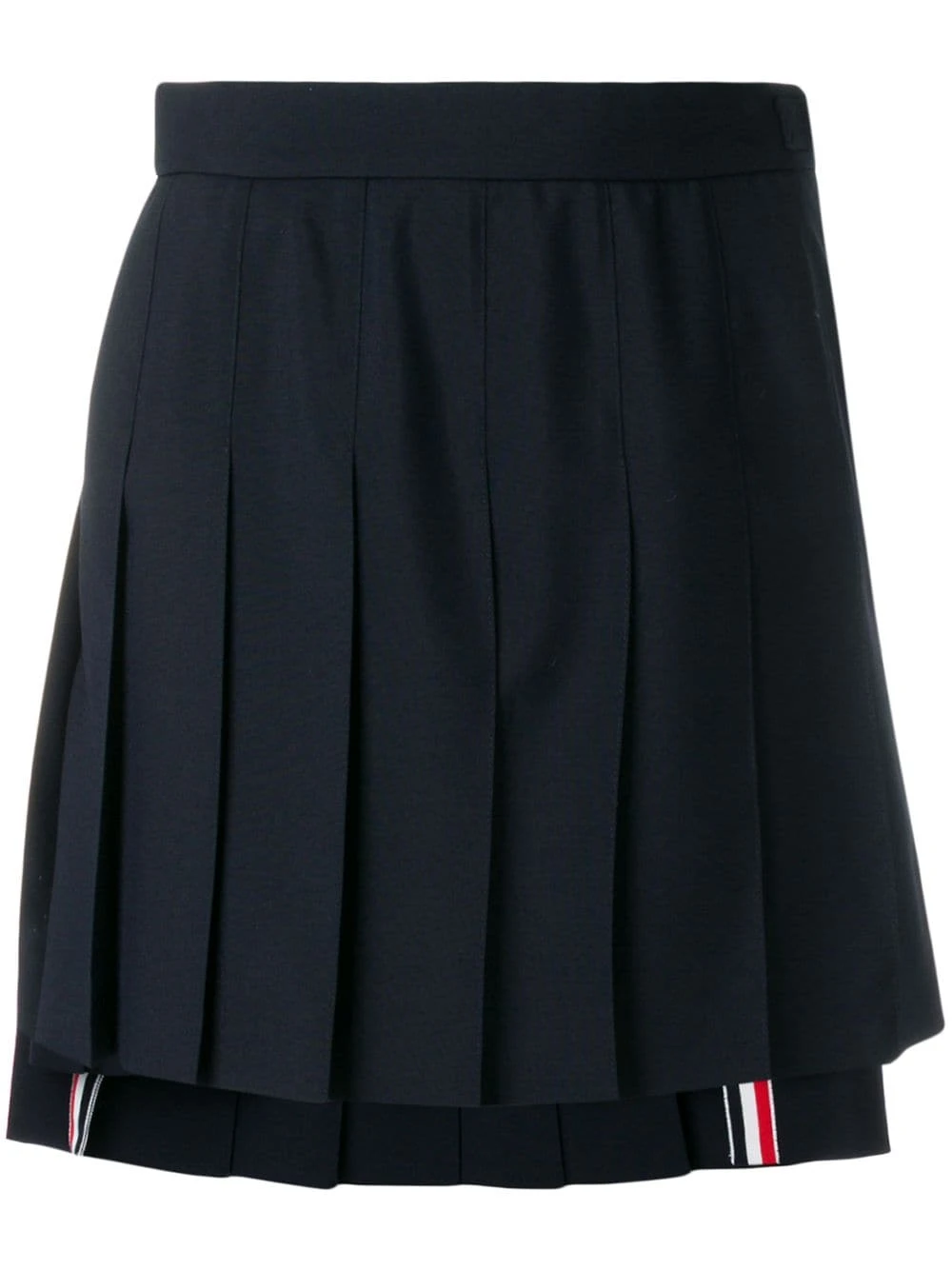 New π Thom Browne Asymmetric pleated miniskirt pleated skirts of women β¨ 1 Thom Browne asymmetric pleated miniskirt