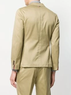 Thom Browne 4-Bar unconstructed single-breasted jacket