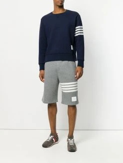 Thom Browne 4-Bar Cashmere Shell Sweatshirt