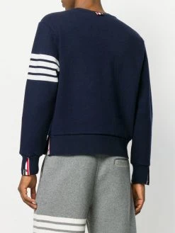 Thom Browne 4-Bar Cashmere Shell Sweatshirt