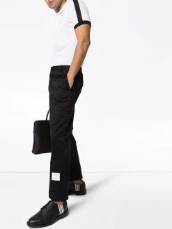 Thom Browne Unconstructed 4-Bar chino trousers
