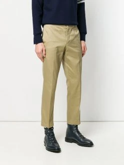 Thom Browne Cotton Twill Unconstructed Chino Trouser