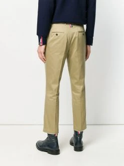 Thom Browne Cotton Twill Unconstructed Chino Trouser