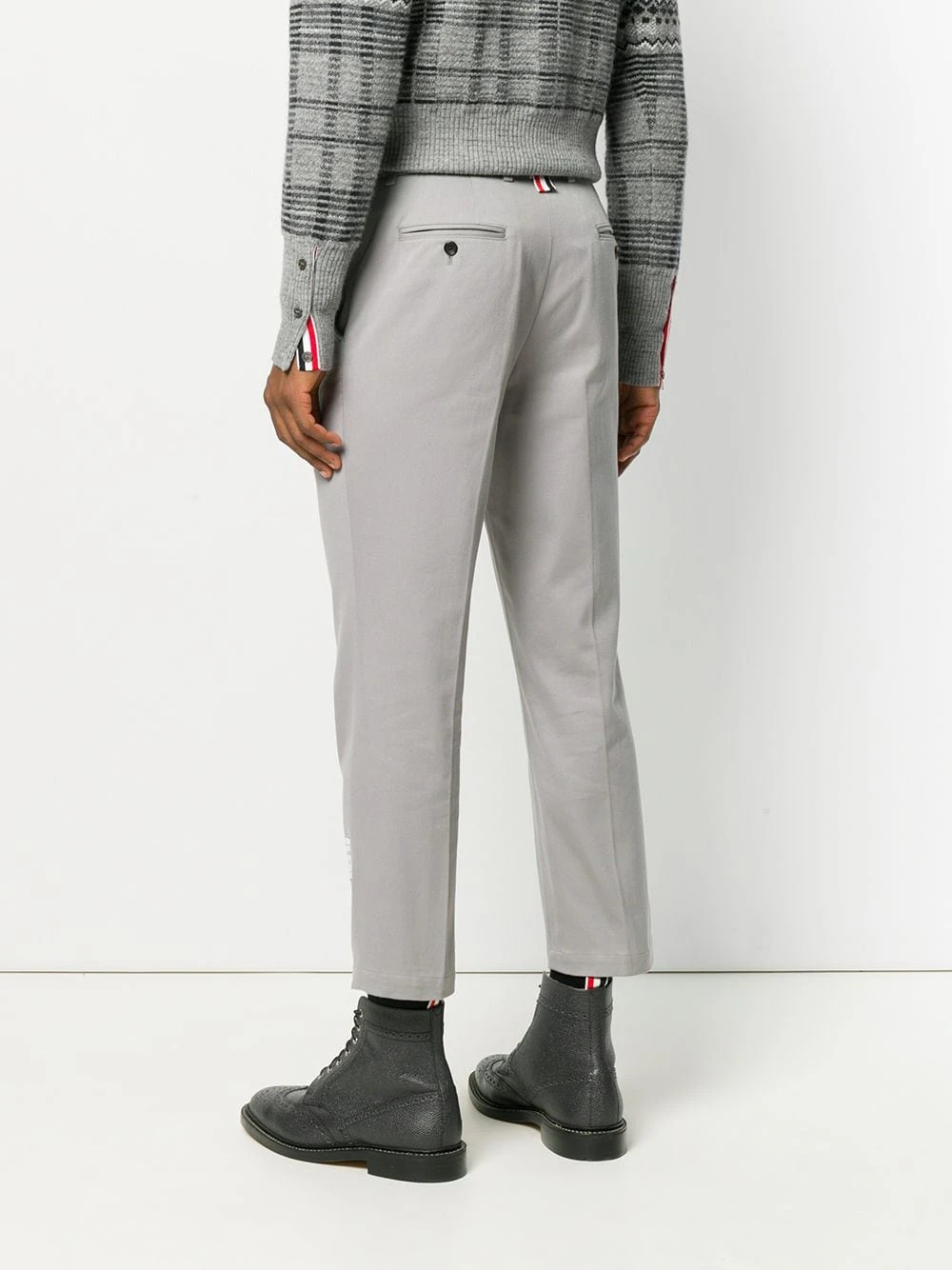 Cheap βοΈ Thom Browne Unconstructed Cotton Twill Chino Trouser chinos of men π 4 Thom Browne Unconstructed Cotton Twill Chino Trouser