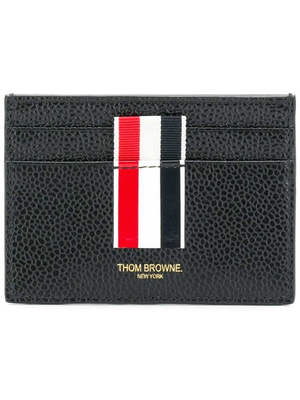 Top 10 π Thom Browne Vertical Intarsia stripe cardholder wallets & purses of women β 1 Thom Browne vertical Intarsia stripe cardholder