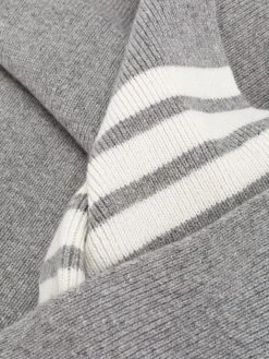 Thom Browne 4-Bar stripe scarf