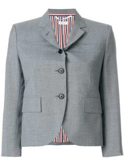 Thom Browne Classic Single Breasted Sport Coat In School Uniform Plain Weave