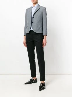 Thom Browne Classic Single Breasted Sport Coat In School Uniform Plain Weave