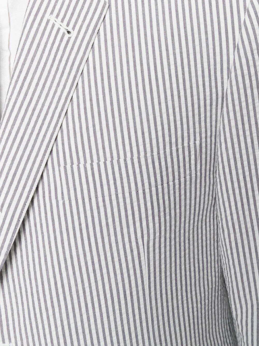 Discount β Thom Browne Seersucker Suit With Tie single breasted suits of men 𧨠6 Thom Browne Seersucker Suit With Tie